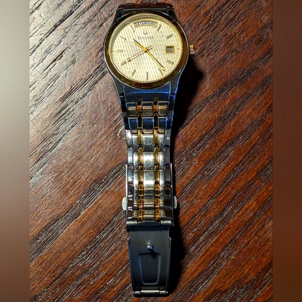 Bulova C960603 Day&Date 36mm - mixed metal